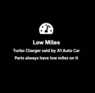 Used Turbo Charger Auto Parts Store